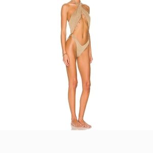 🐰BEACH BUNNY🐰Sybil Wrap One Piece in Tortuga-size Medium